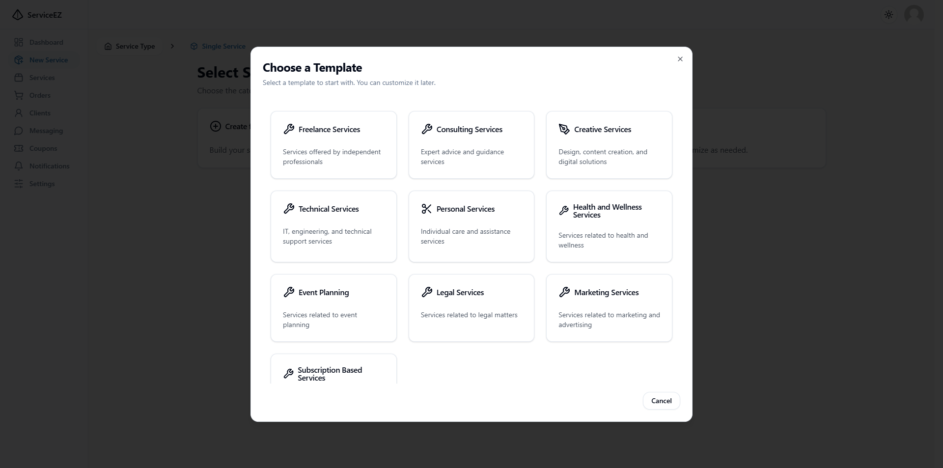 Service Template